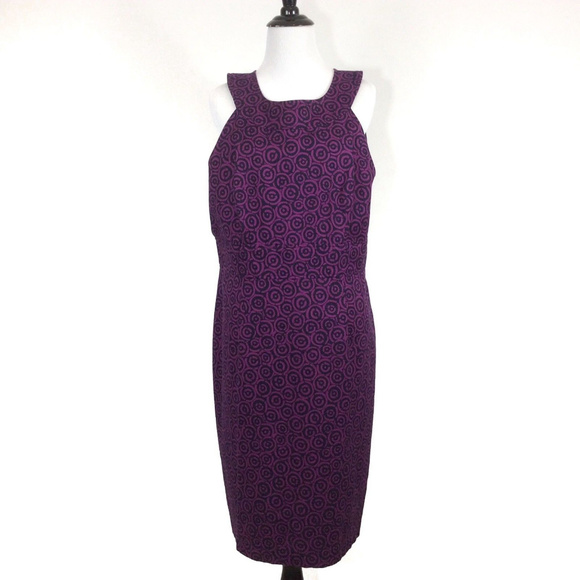 Adrianna Papell Dresses & Skirts - Adrianna Papell halter dress purple navy blue 16